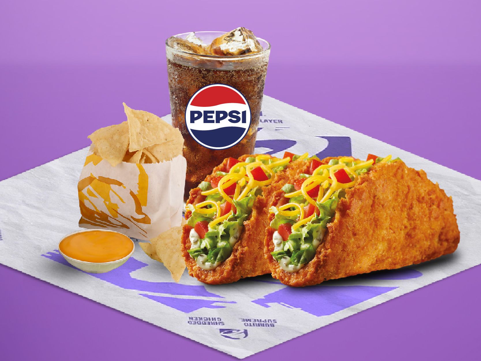 2 Chicken Chalupas Supreme Combo