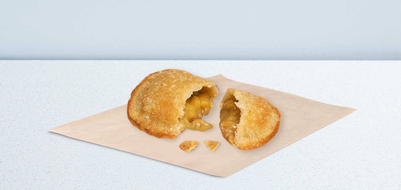 Taco Bell Snacks & Sweets Menu 8 Caramel Apple Empanada