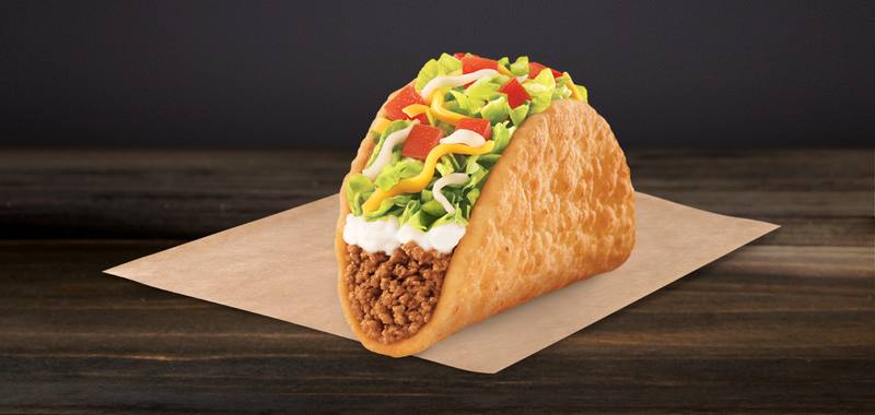 Taco Bell Tacos Menu with Prices 10 Chalupa Supreme