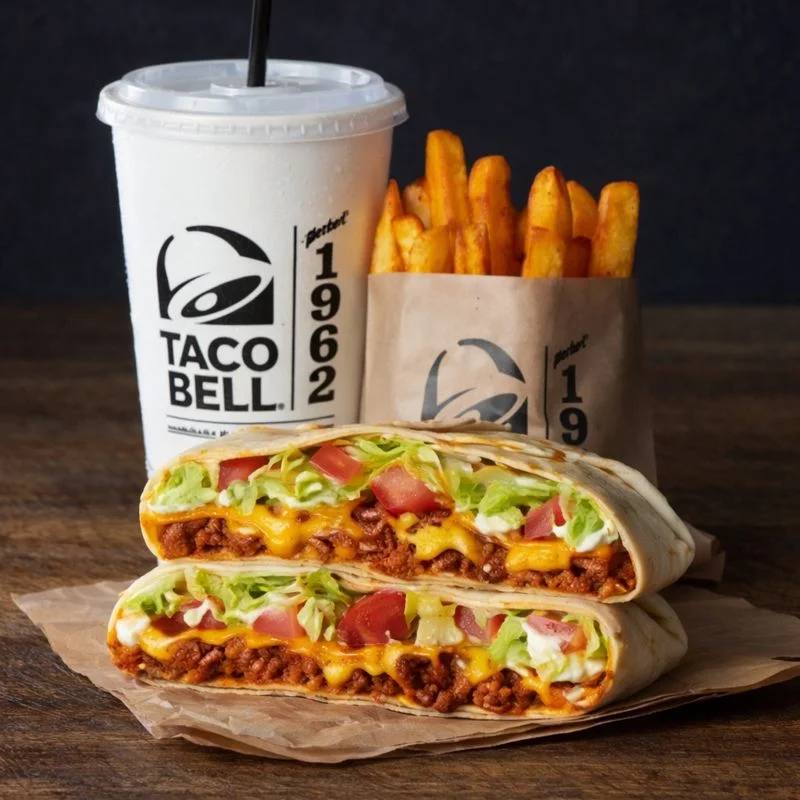 Taco Bell Combos & Boxes with Prices 2 Crunchwrap Supreme Combo
