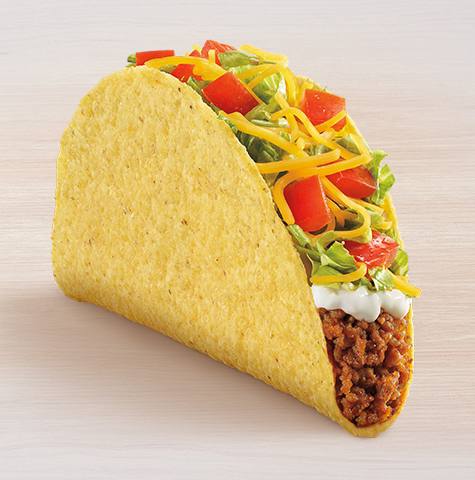 Taco Bell Tacos Menu with Prices 1 Taco Bell Tacos Menu - Crunchy Taco