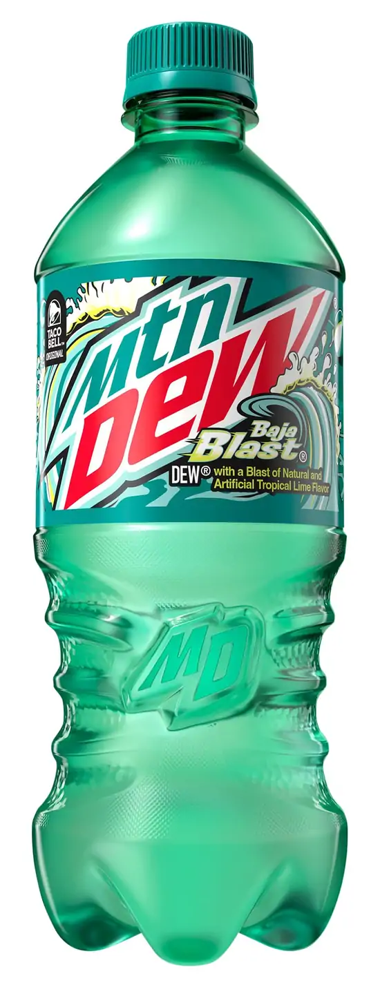 Taco Bell Drinks Menu with Prices 5 Dirty Baja Blast Soda