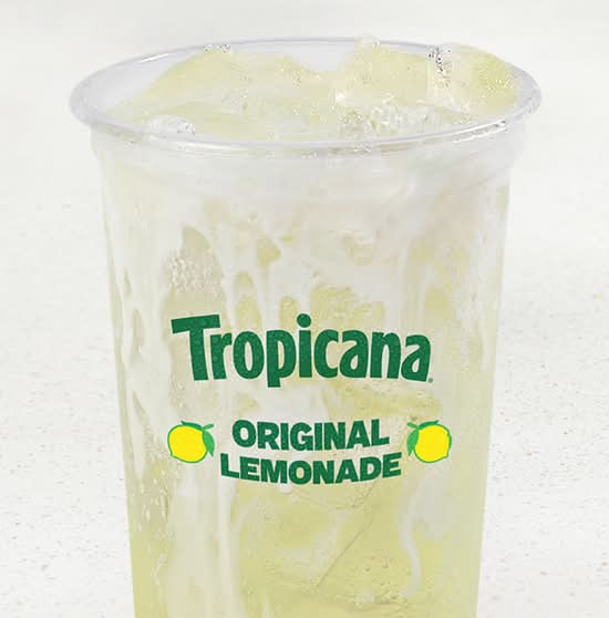 Taco Bell Drinks Menu with Prices 8 Tropicana Dirty Lemonade