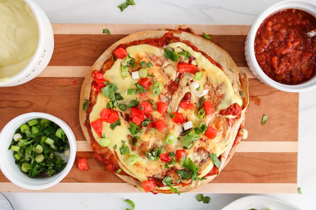 Veggie Mexican Pizza